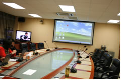 中國(guó)水產(chǎn)科學(xué)研究院遠(yuǎn)程視頻會(huì)議系統(tǒng)效果圖